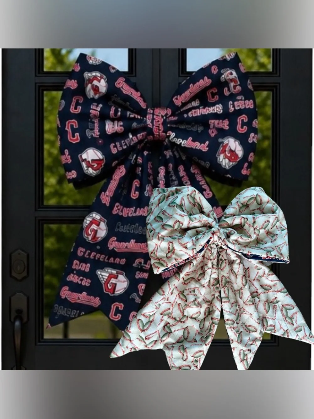 Guardians Handmade Reversible Door Bow.
